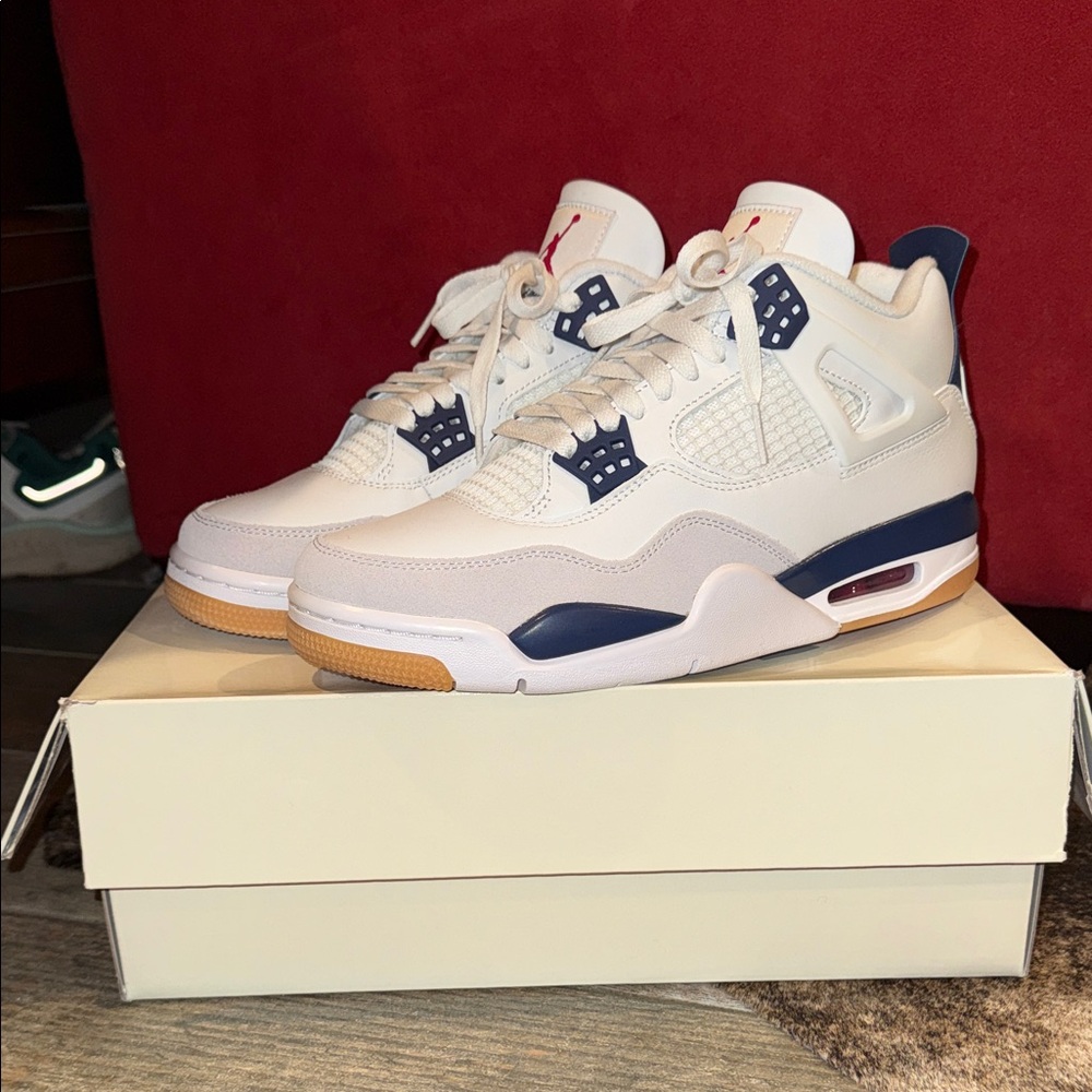 🔥 Nike SB x Air Jordan 4 Retro SP “Navy” – Size 8 (Men’s) – DR5415-100 – OG Box
